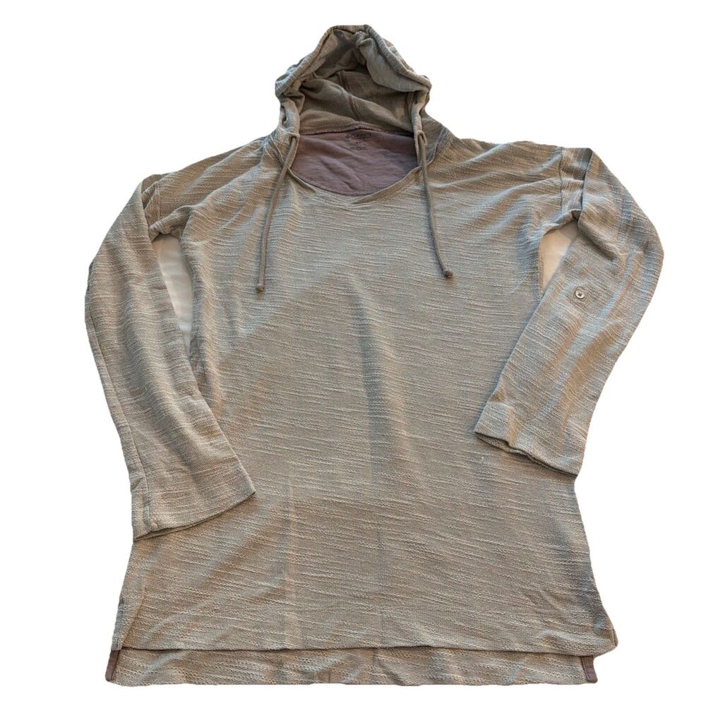 Columbia Hoodie Women Size Small tweed style Long Sleeve Lightweight hiking